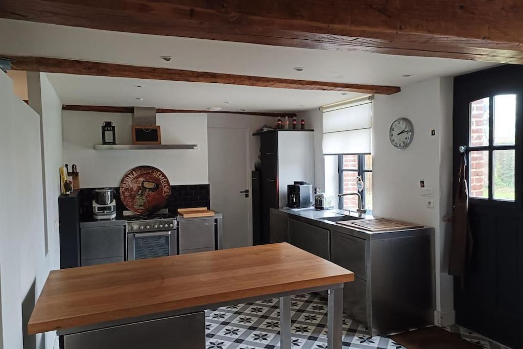Ferme De Caractere Avec Piscine Et Cheminee Villa Sainghin-en-Mélantois Kültér fotó