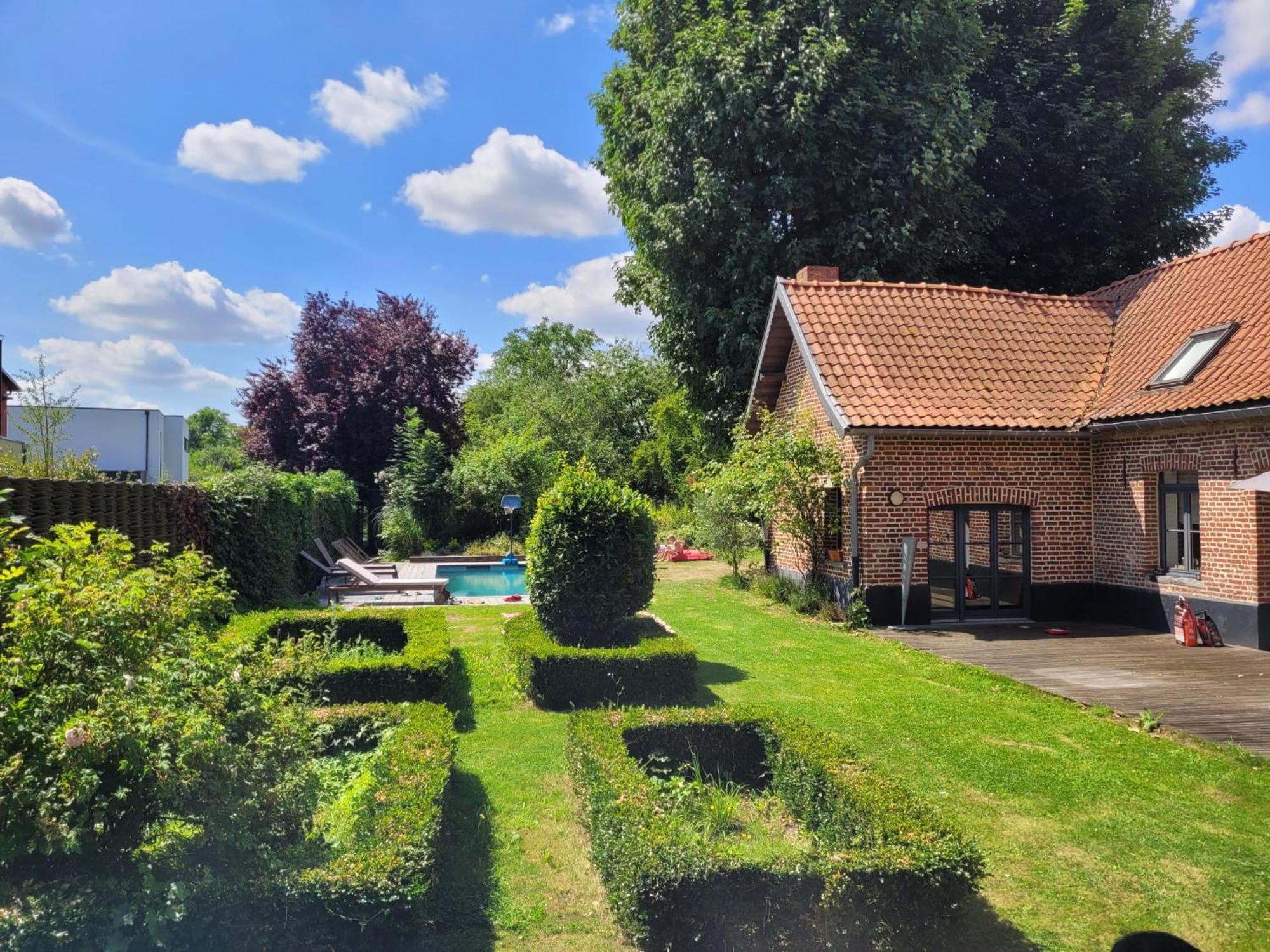Ferme De Caractere Avec Piscine Et Cheminee Villa Sainghin-en-Mélantois Kültér fotó